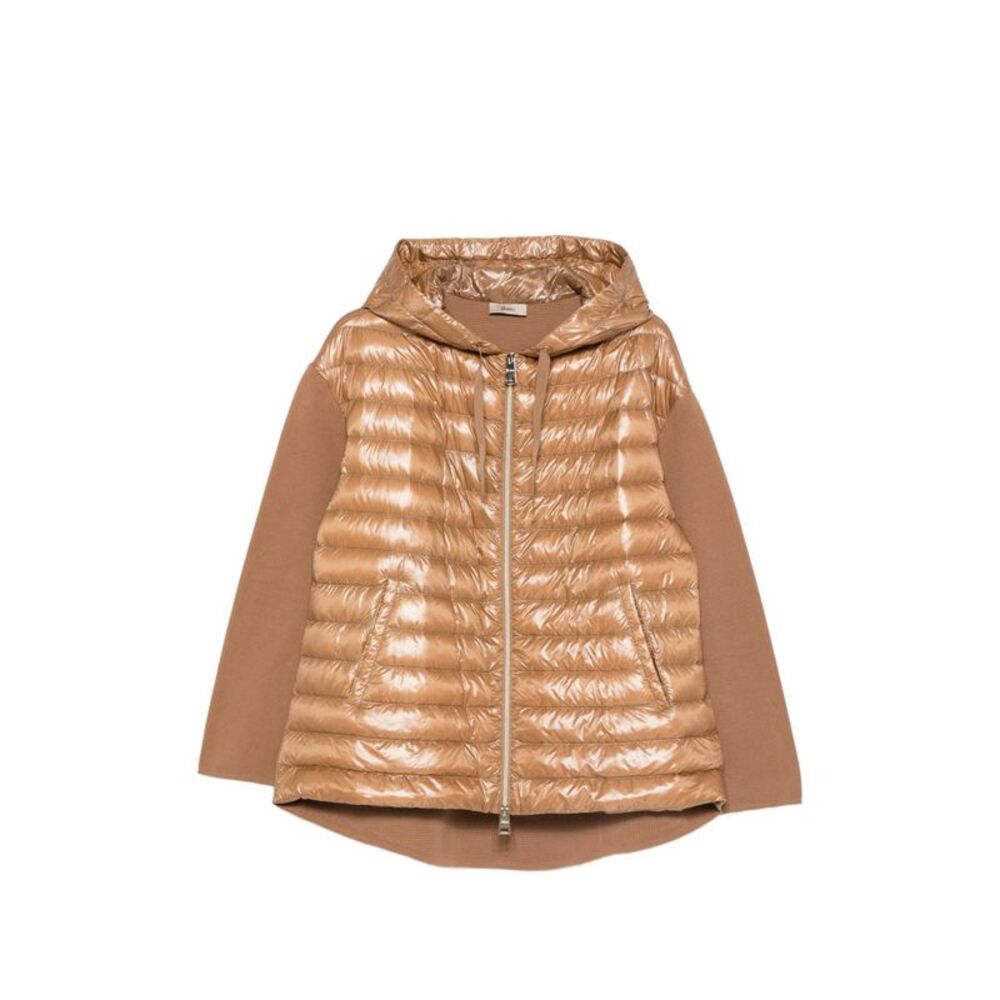 Herno Women Cotton And Nylon Down Jacket